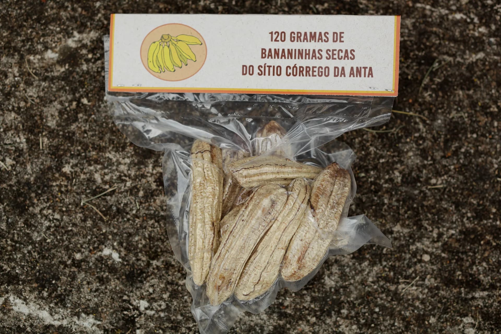 bananinha seca 120gr